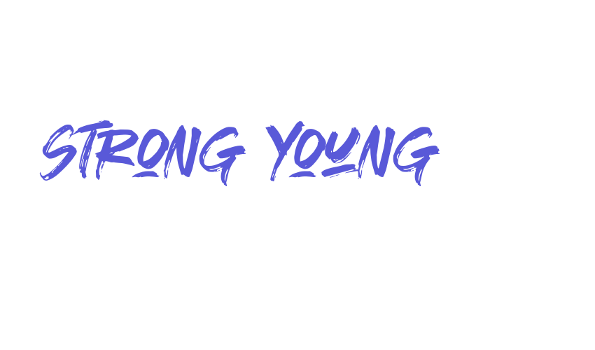 Strong Young Font Download