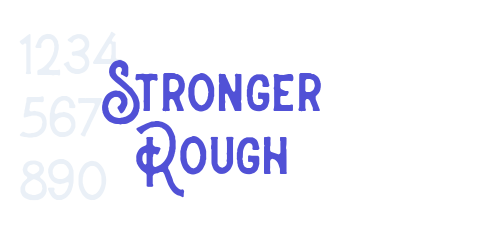 Stronger Rough-font-download