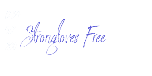 Strongloves Free font free