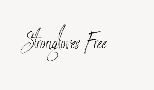 Strongloves Free Font