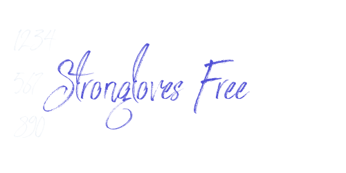 Strongloves Free-font-download