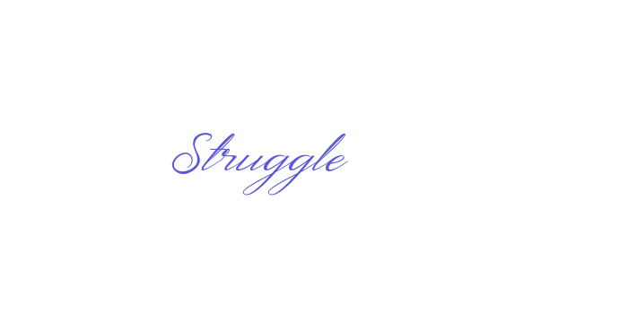 Struggle Font Download