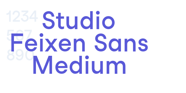 Studio Feixen Sans Medium font free