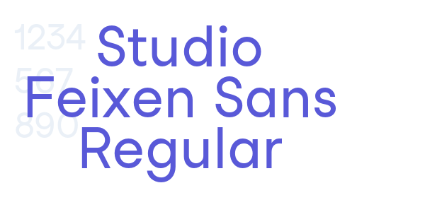 Studio Feixen Sans Regular font free