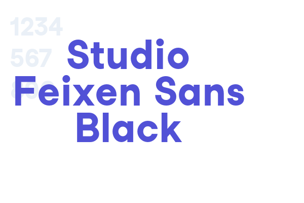 Studio Feixen Sans Black