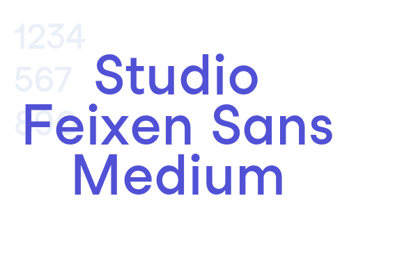 Studio Feixen Sans Medium