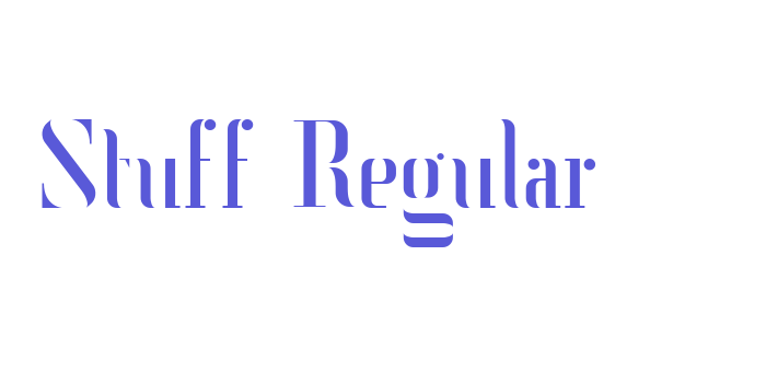 Stuff Regular Font Download