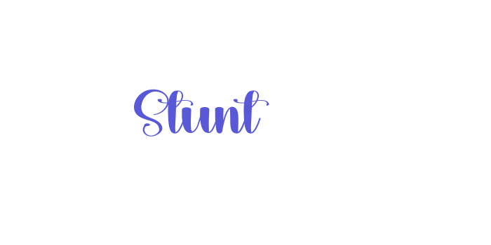 Stunt Font Download