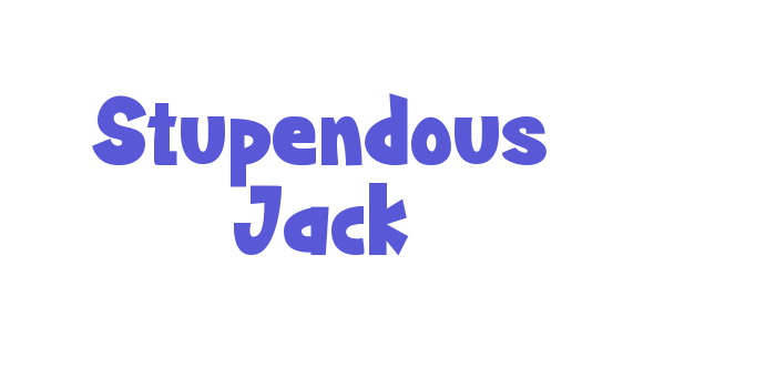 Stupendous Jack Font Download