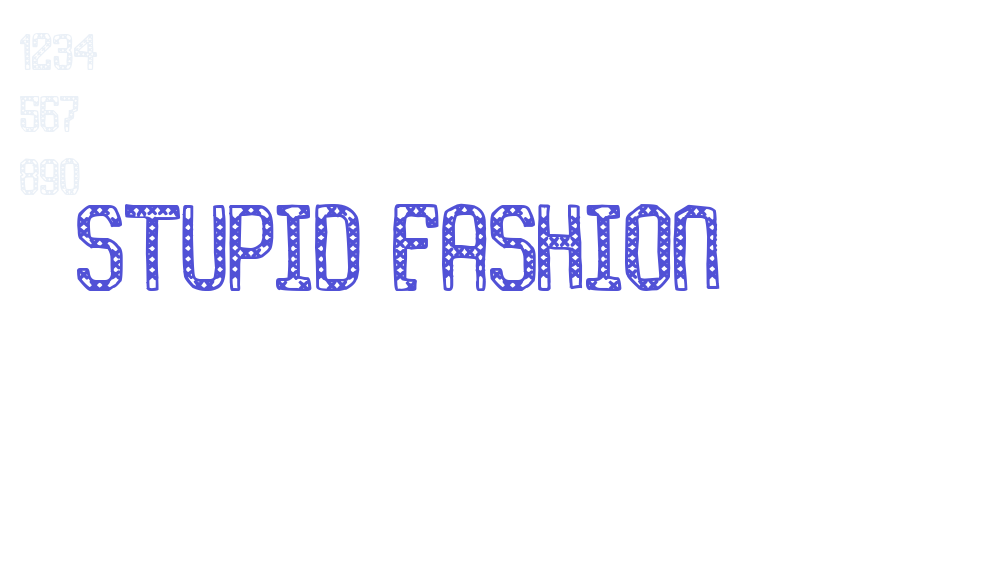 Stupid Fashion-font-download