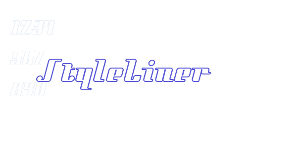 StyleLiner font free