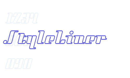 StyleLiner Font