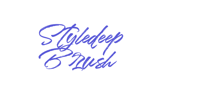 Styledeep Brush Font Download