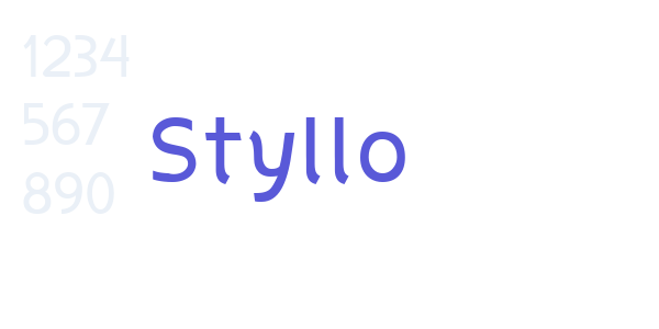 Styllo font free