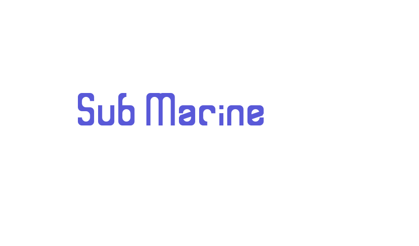 Sub Marine Font Download