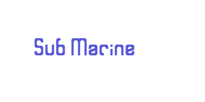 Sub Marine Font Download