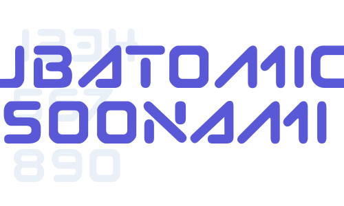 Subatomic Tsoonami Font Download