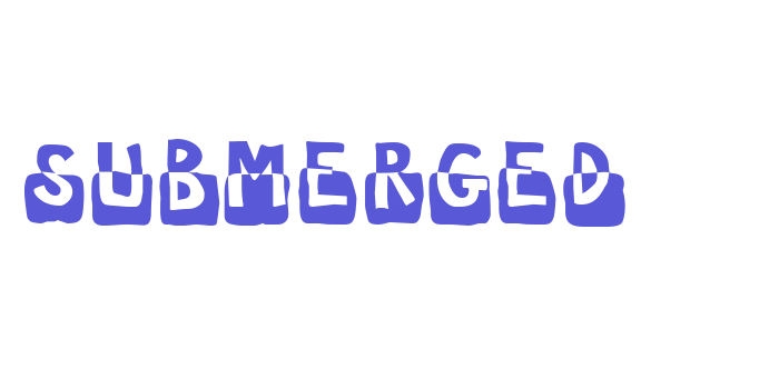 Submerged Font Download