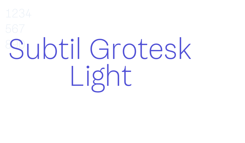 Subtil Grotesk Light-font-download