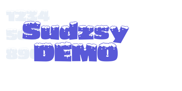 Sudzsy DEMO font free