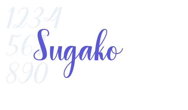 Sugako Font