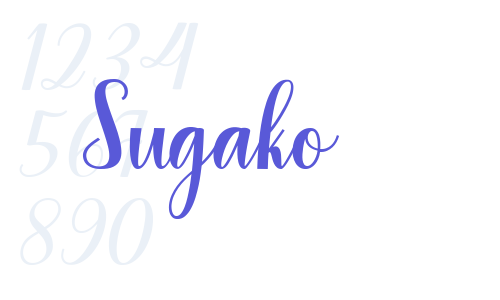 Sugako Font Download