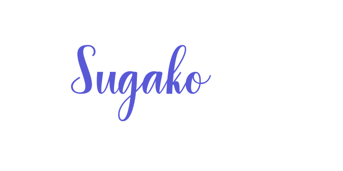 Sugako Font