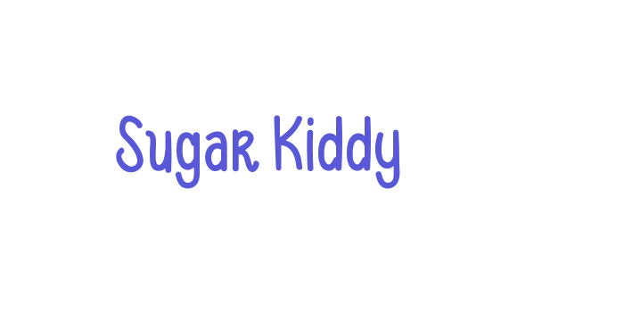 Sugar Kiddy Font