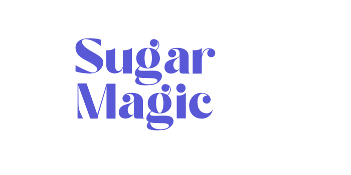 Sugar Magic Font