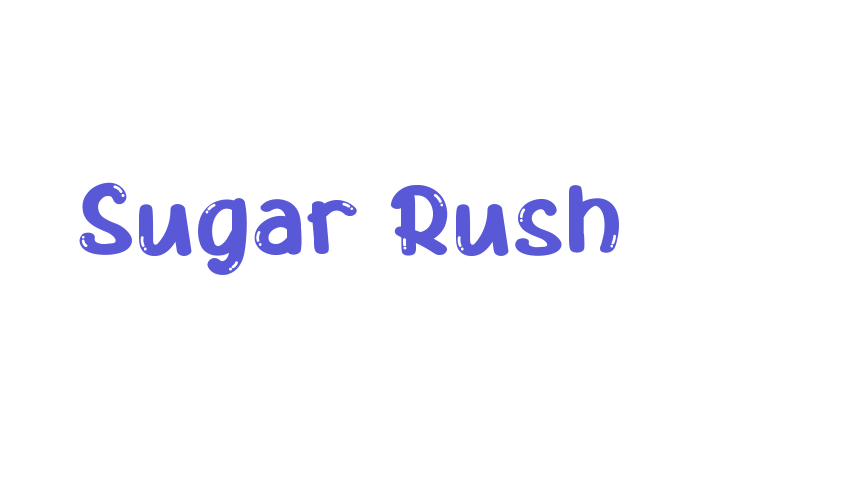 Sugar Rush Font