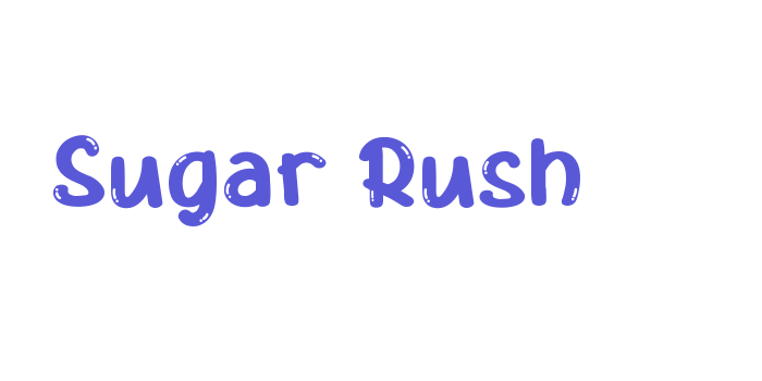 Sugar Rush Font Download