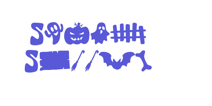 Sugar Spooky Font