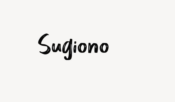 Sugiono Font