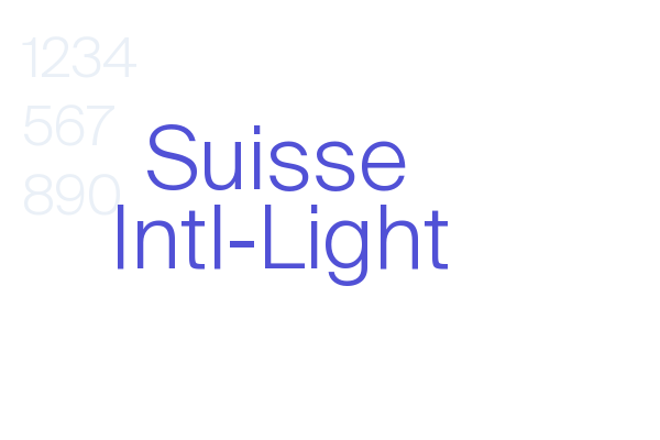 Suisse Intl-Light