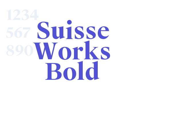 Suisse Works Bold