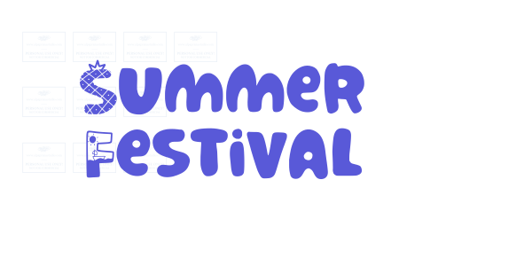 Summer Festival font free