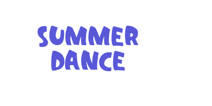 Summer Dance Font Download