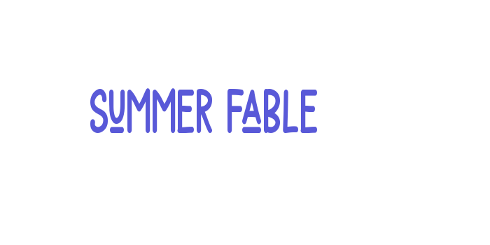 Summer Fable Font Download