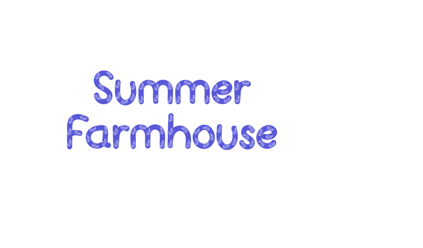 Summer Farmhouse Font Download