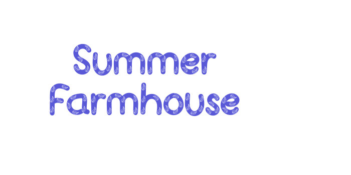 Summer Farmhouse Font Download