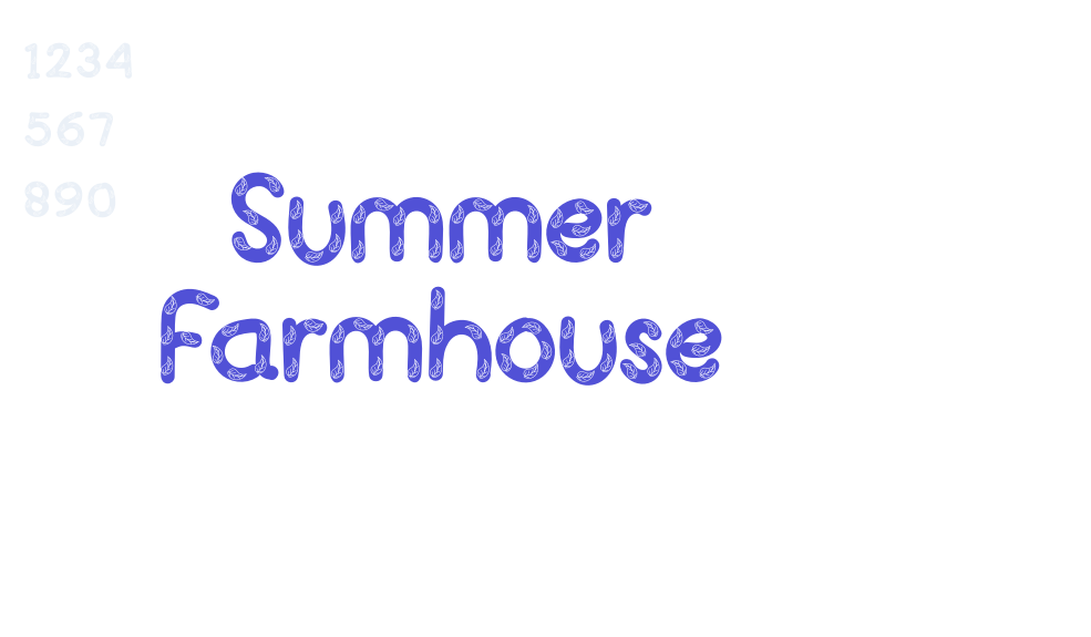 Summer Farmhouse-font-download