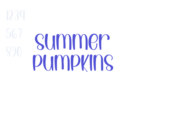 Summer Pumpkins