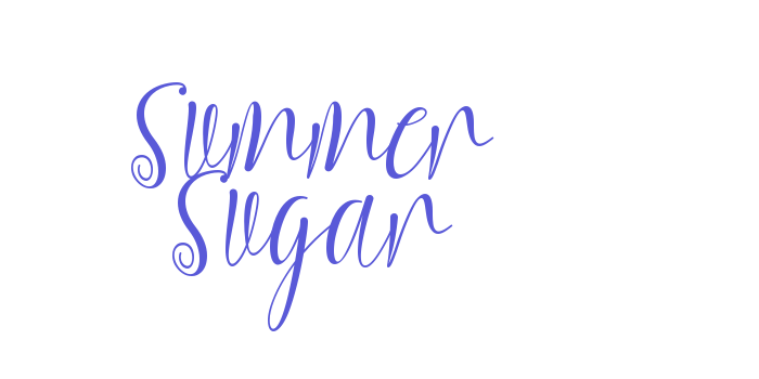 Download Summer Sugar Font