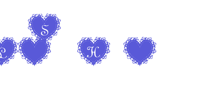 Summer’s LaceHearts Font Download