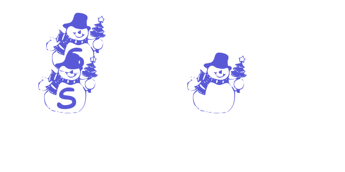 Summer’s Snowman Font Download