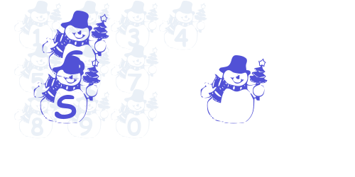 Summer’s Snowman-font-download