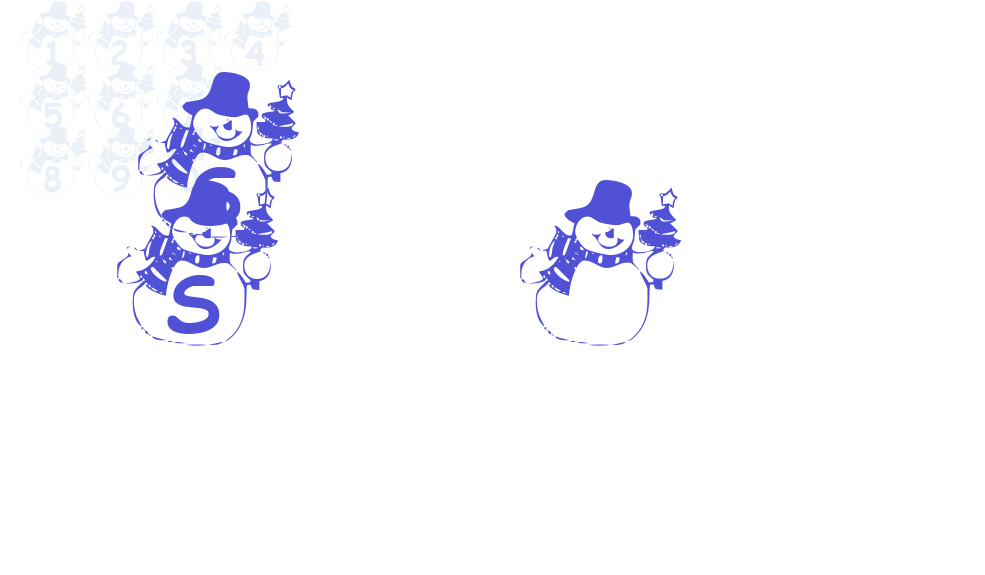 Summer’s Snowman-font-download