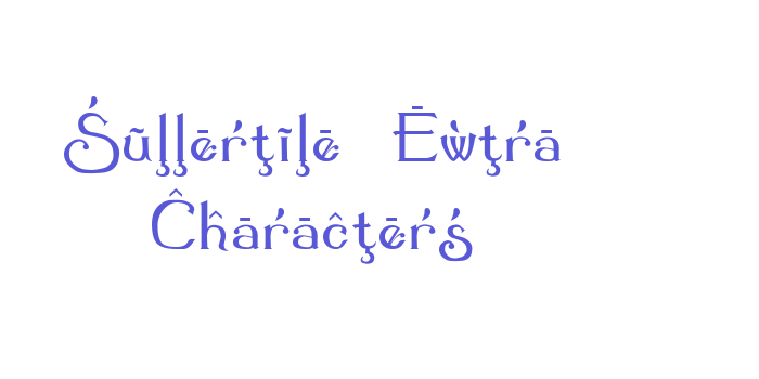 Summertime Extra Characters Font Download