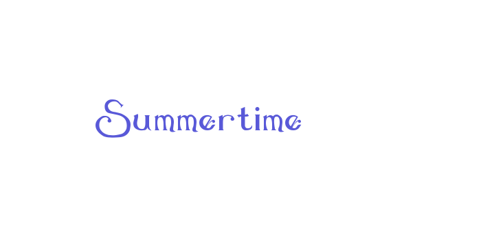 Summertime Font Download