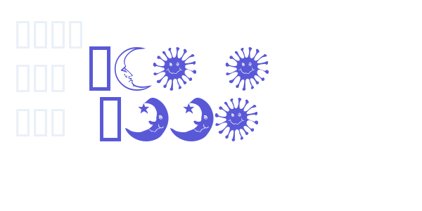 Sun n Moon font free